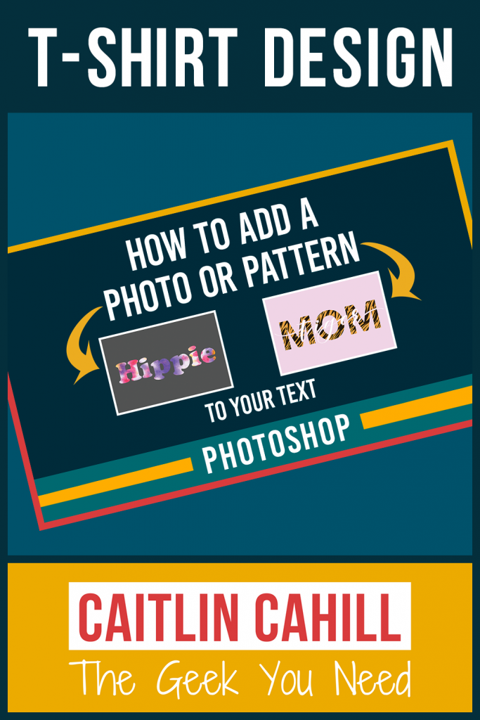 Create A Pattern From Text How to Create Text with a Photo or Pattern Background - The POD Files
